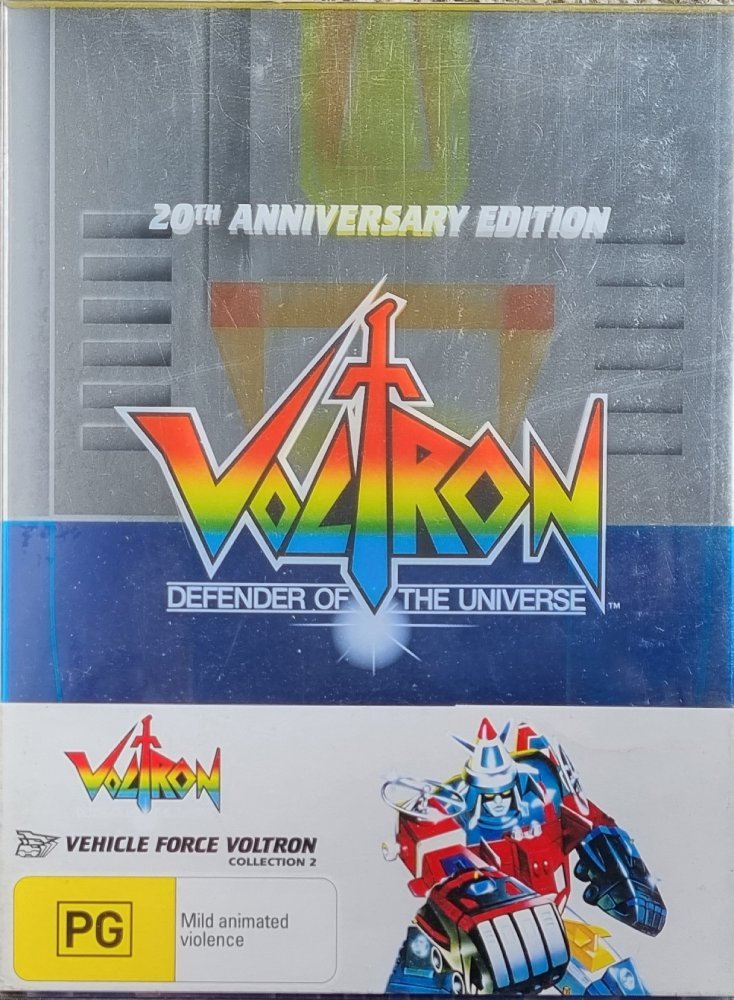 Voltron Defender of the Universe - Vehicle Force Voltron Coll. 2 (DVD) Brand New - Vinyl Kitchen