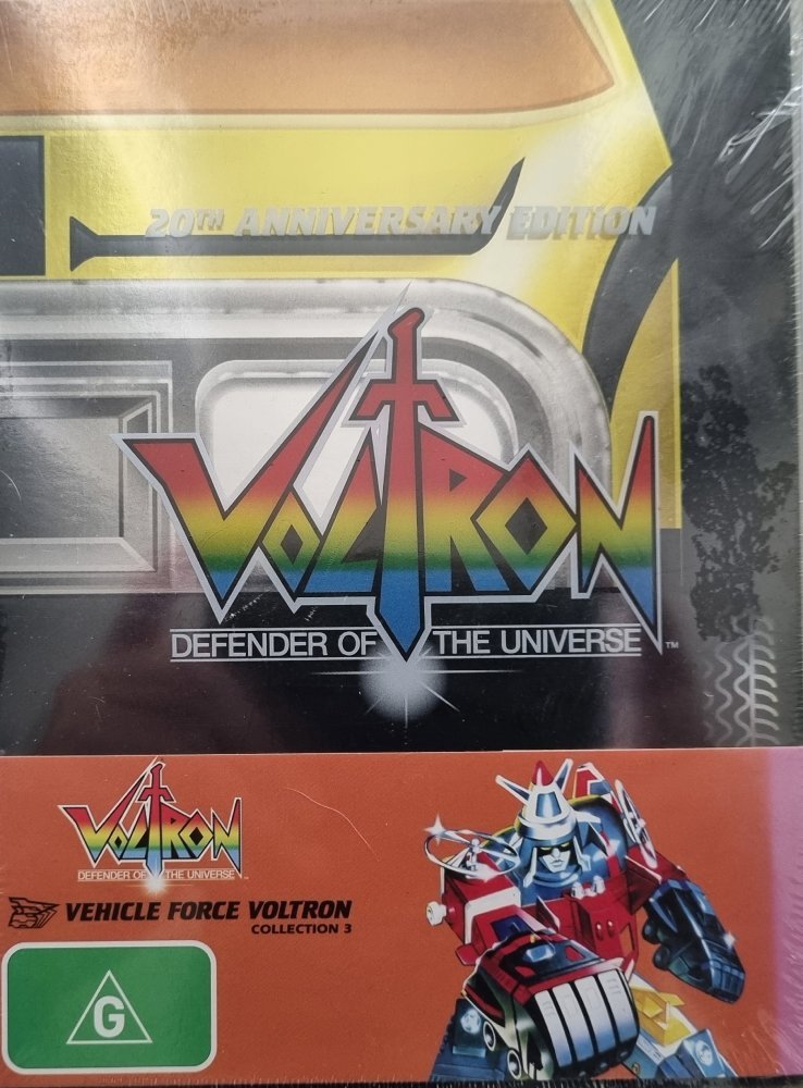 Voltron Defender of the Universe - Vehicle Force Voltron Coll. 3 (DVD) Brand New - Vinyl Kitchen