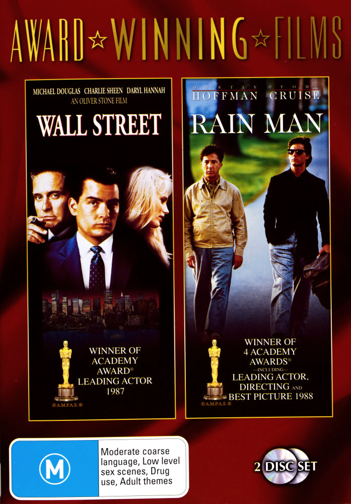 Wall Street / Rain Man - 1988 (DVD)