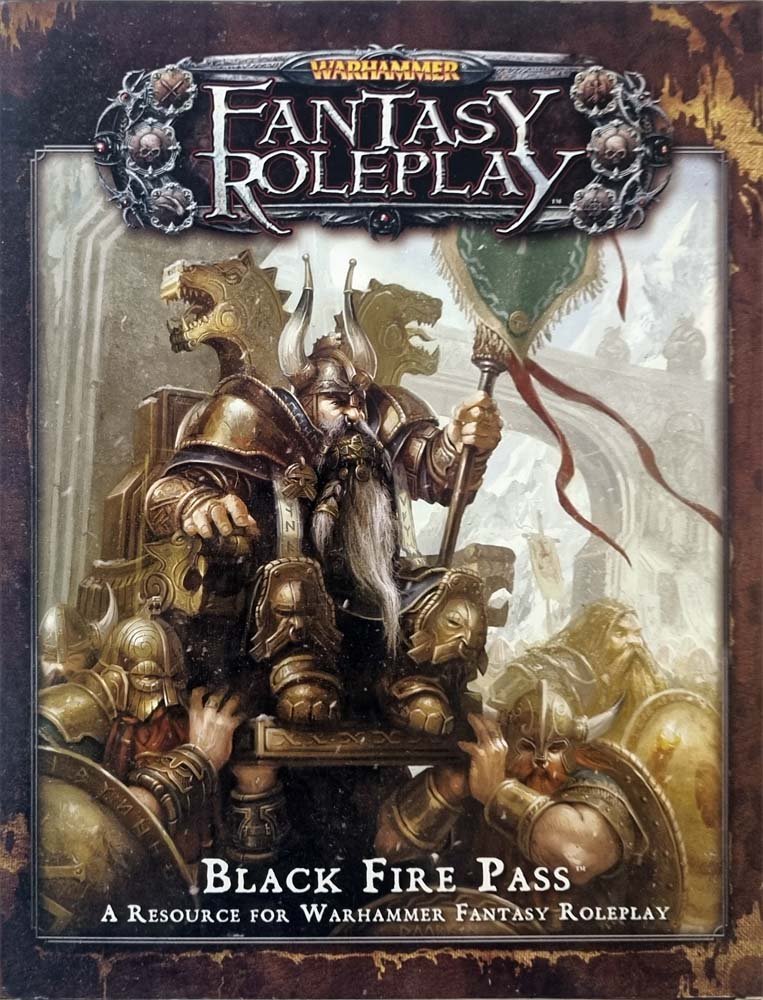 Warhammer Fantasy Roleplay - Black Fire Pass (3E) - Vinyl Kitchen