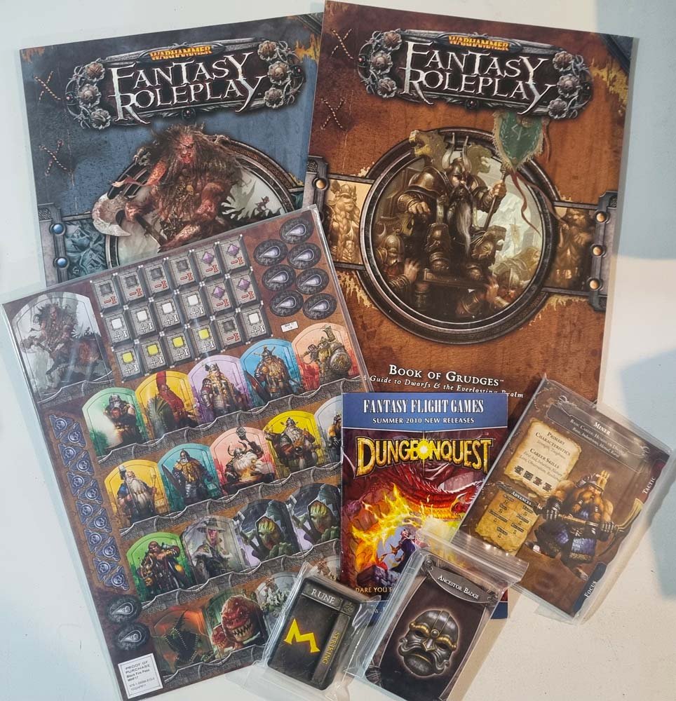 Warhammer Fantasy Roleplay - Black Fire Pass (3E) - Vinyl Kitchen