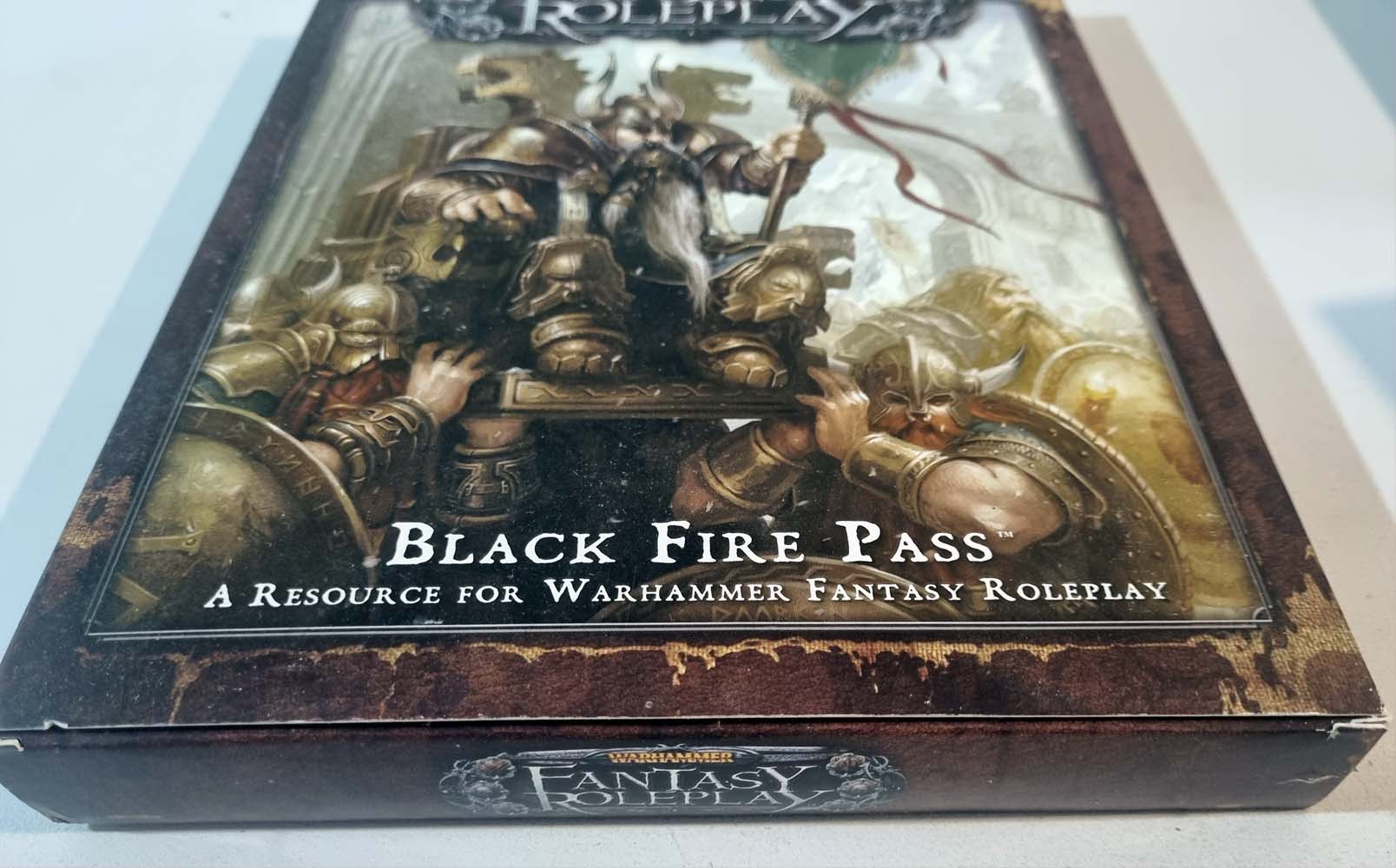 Warhammer Fantasy Roleplay - Black Fire Pass (3E) - Vinyl Kitchen