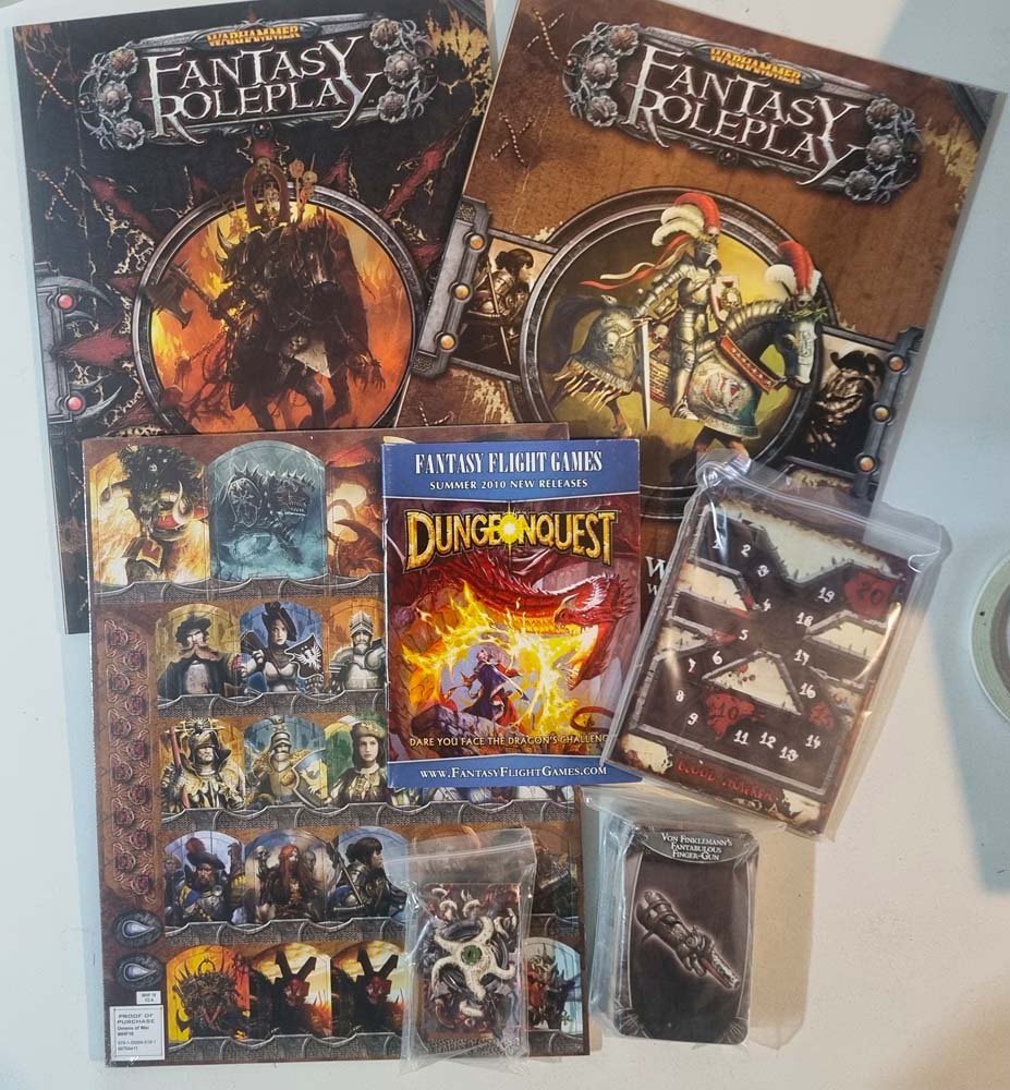 Warhammer Fantasy Roleplay - Omens of War (3E) - Vinyl Kitchen