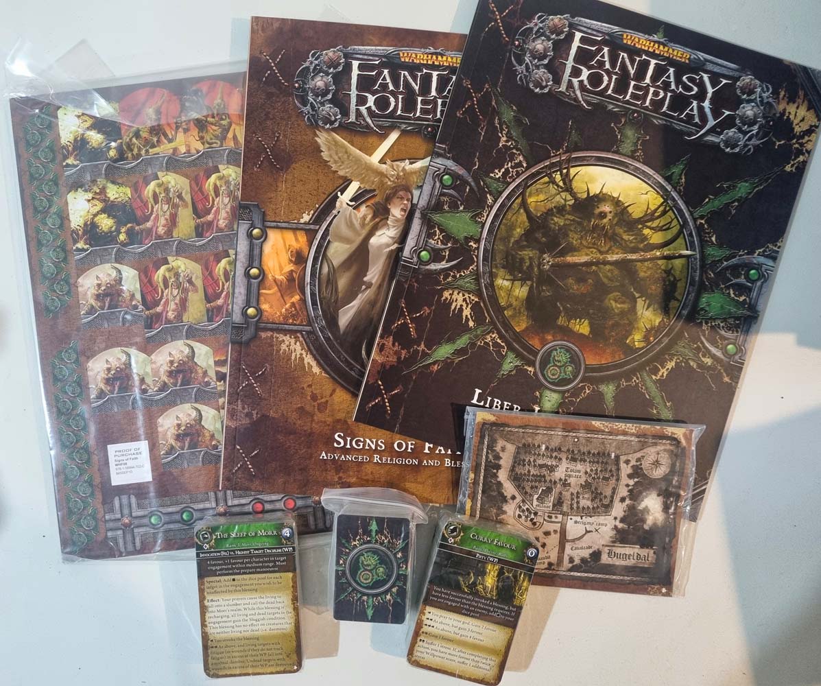 Warhammer Fantasy Roleplay - Signs of Faith (3E) - Vinyl Kitchen