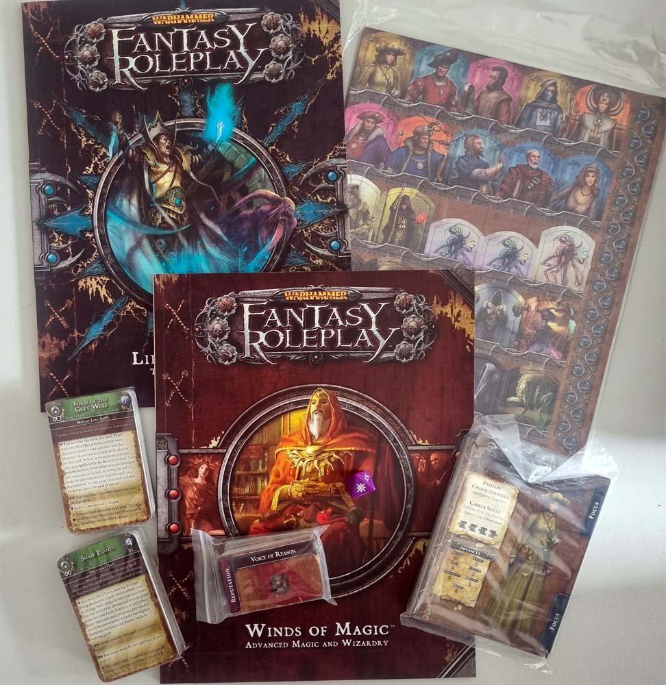 Warhammer Fantasy Roleplay - The Winds of Magic (3E) - Vinyl Kitchen