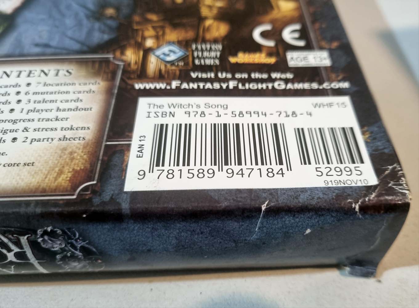 Warhammer Fantasy Roleplay - The Witch's Song (3E) - Vinyl Kitchen