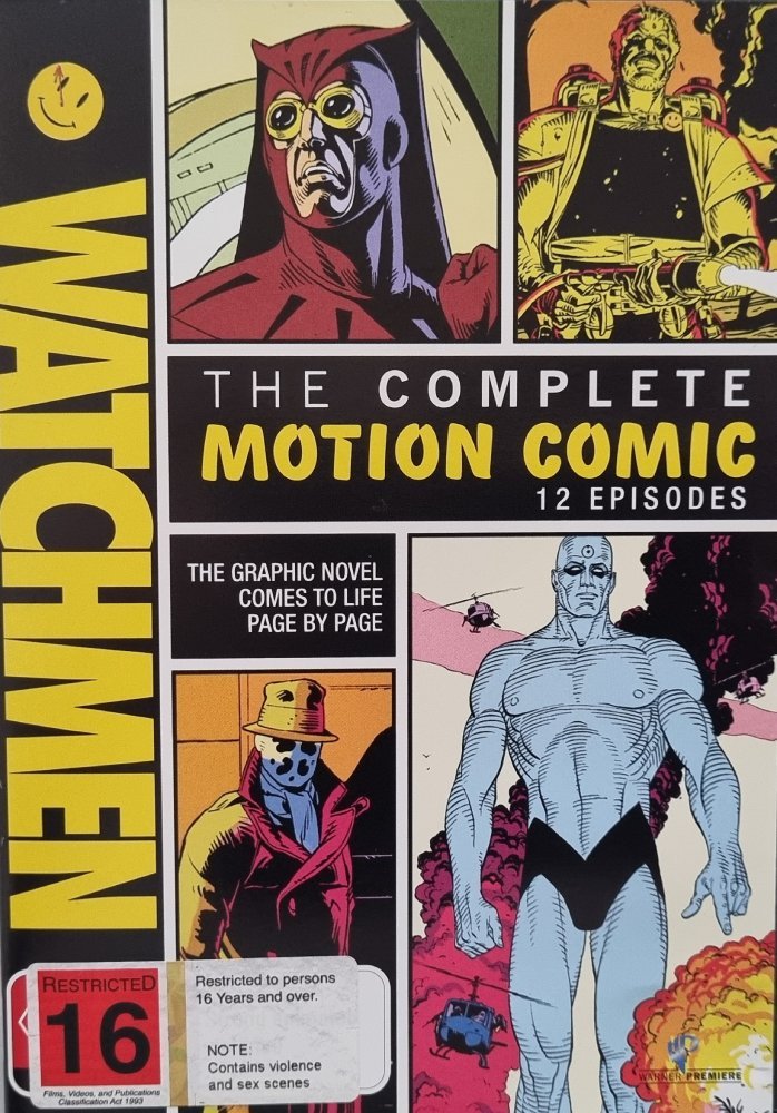 Watchmen - The Complete Motion Comic (DVD) - Vinyl Kitchen