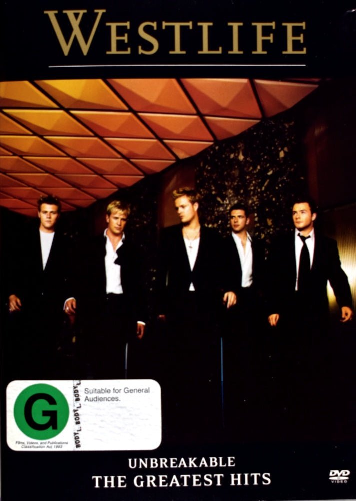 Westlife: Unbreakable - The Greatest Hits, Volume 1 - 2002 (DVD) - Vinyl Kitchen