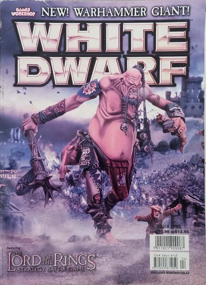 White Dwarf - Warhammer Magazine - April 2006 316 - Vinyl Kitchen