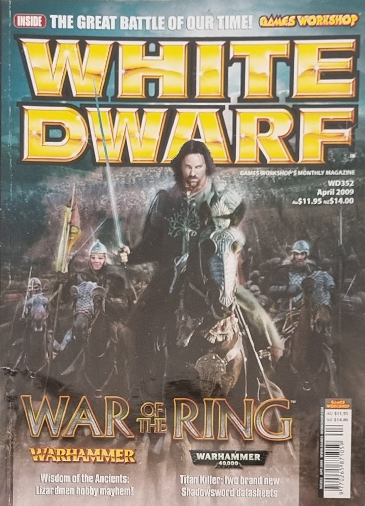White Dwarf - Warhammer Magazine - April 2009 352 - Vinyl Kitchen