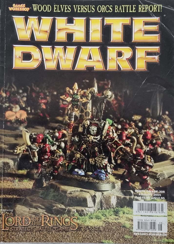 White Dwarf - Warhammer Magazine - August 2005 308 - Vinyl Kitchen