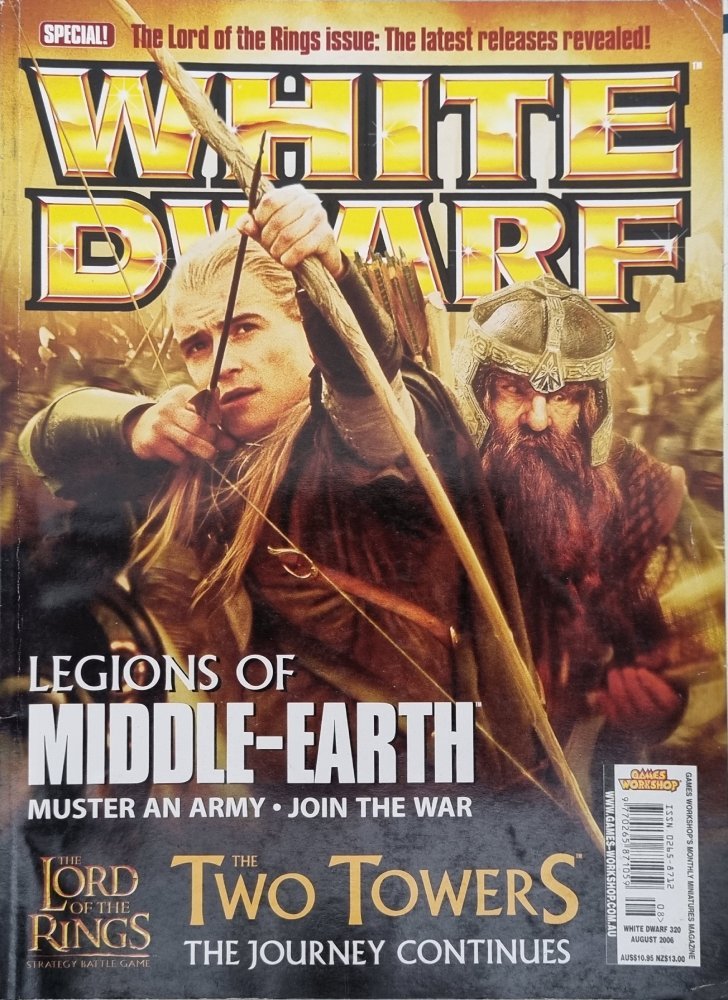 White Dwarf - Warhammer Magazine - August 2006 320 - Vinyl Kitchen