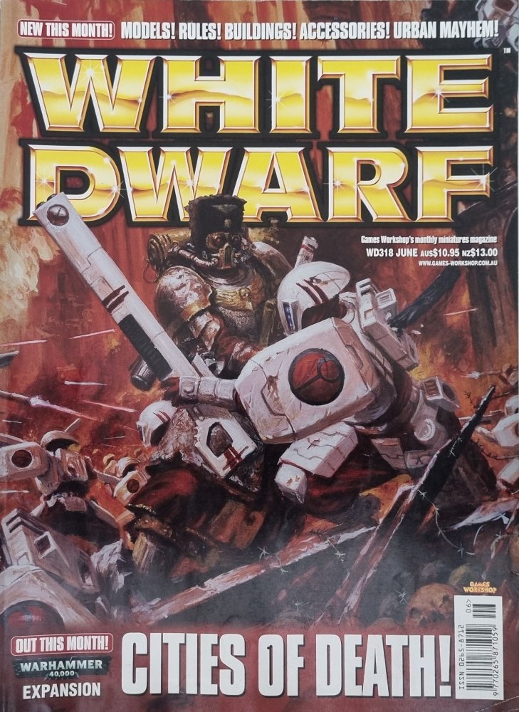 White Dwarf - Warhammer Magazine - June 2006 318 - Vinyl Kitchen