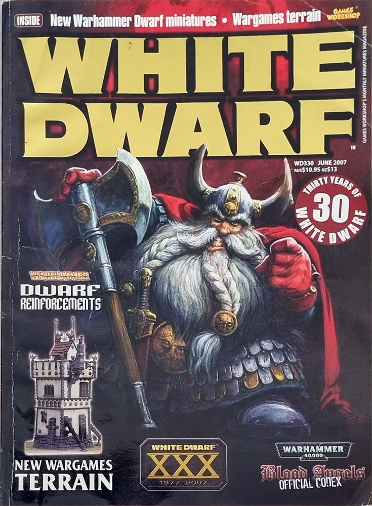 White Dwarf - Warhammer Magazine - June 2007 330 - Vinyl Kitchen