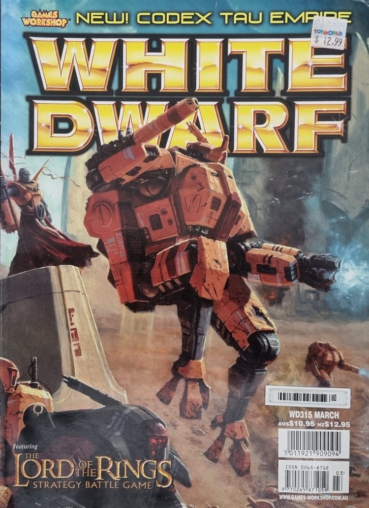White Dwarf - Warhammer Magazine - March 2006 315 - Vinyl Kitchen