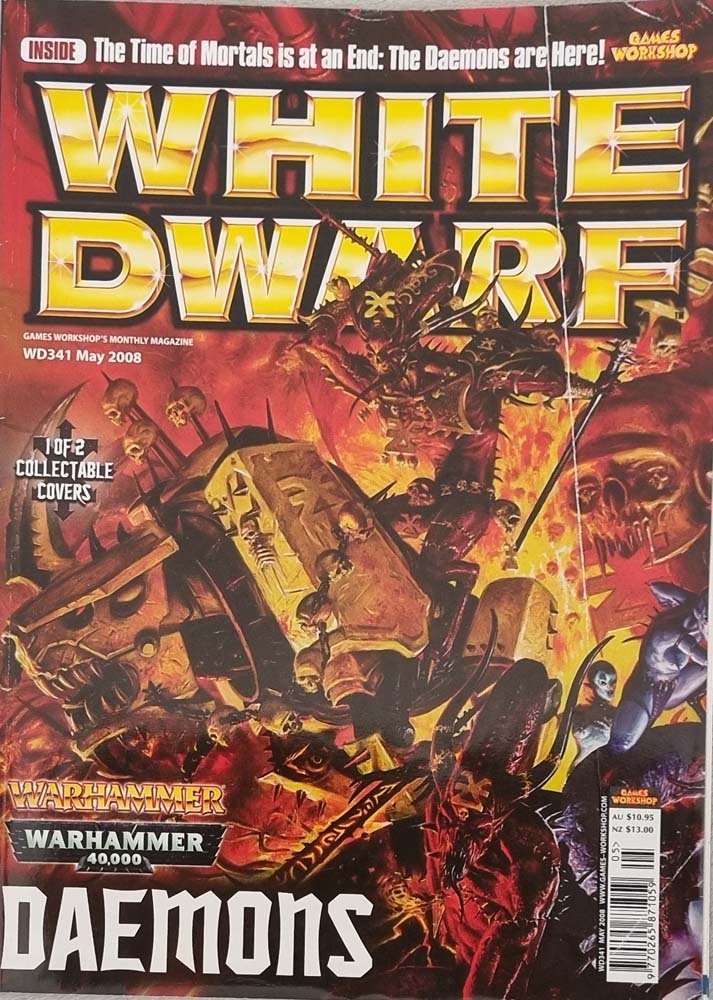 White Dwarf - Warhammer Magazine - May 2008 341 - Vinyl Kitchen