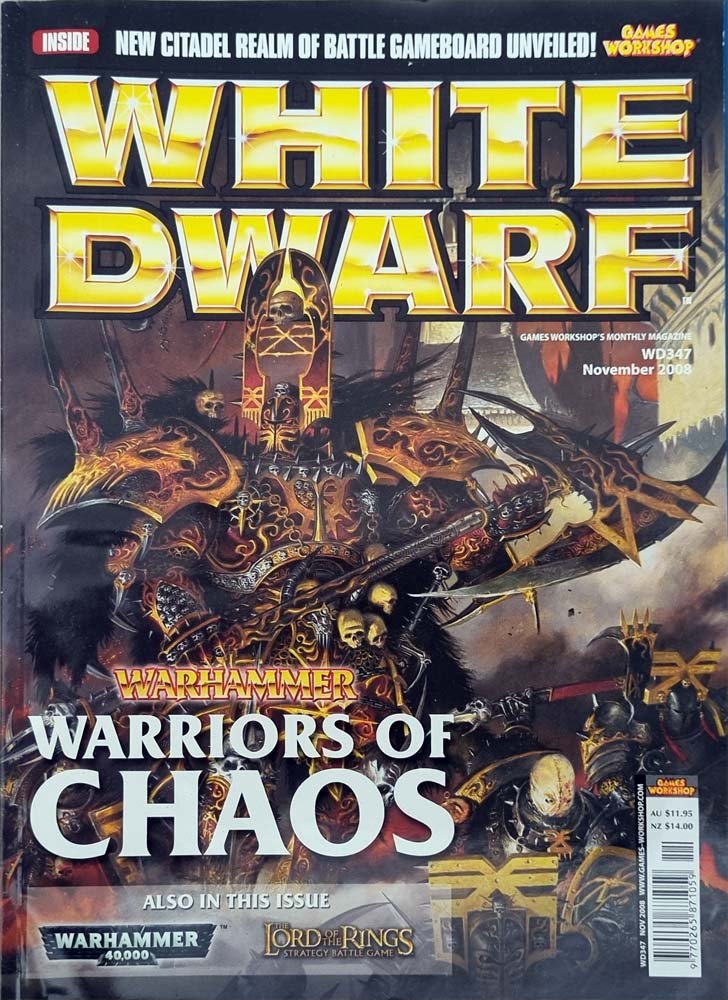 White Dwarf - Warhammer Magazine - November 2008 347 - Vinyl Kitchen