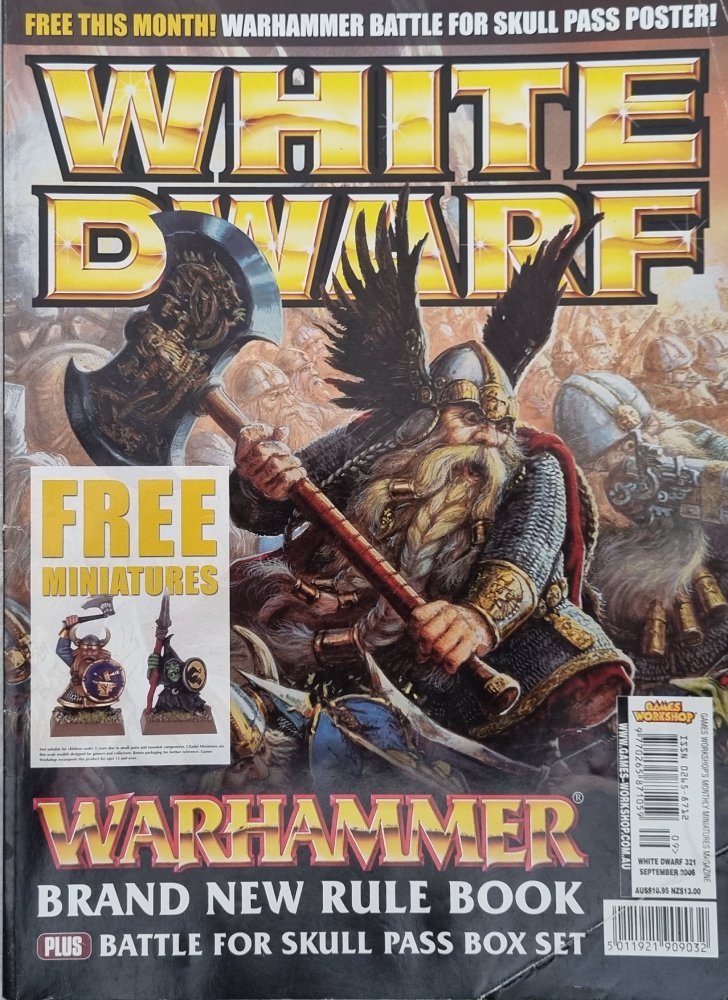 White Dwarf - Warhammer Magazine - September 2006 321 - Vinyl Kitchen