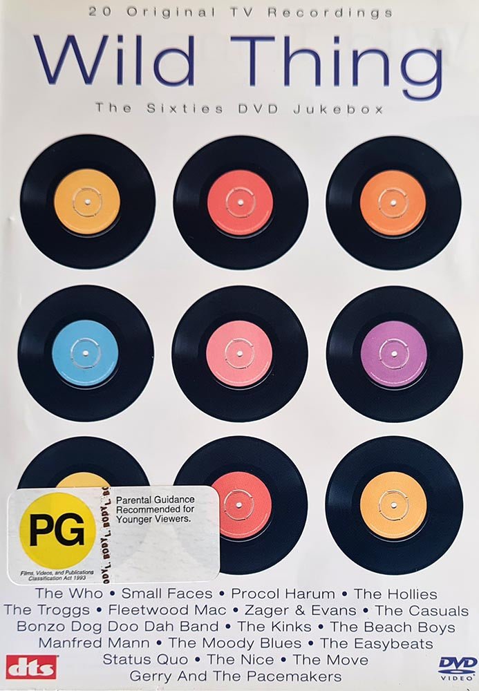 Wild Thing - The Sixties DVD Jukebox (DVD) - Vinyl Kitchen
