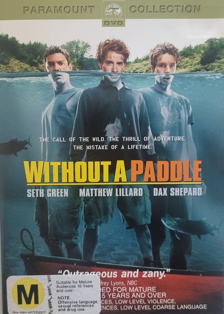 Without a Paddle - 2004 (DVD) - Vinyl Kitchen