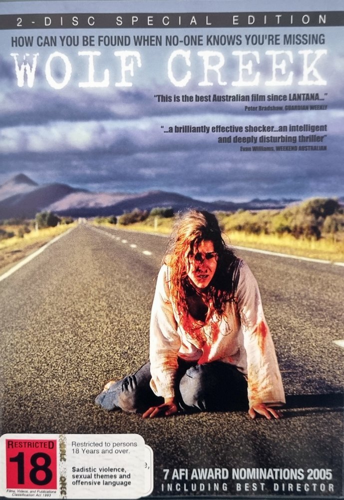 Wolf Creek - Two Disc Special Edition - 2005 (DVD) - Vinyl Kitchen