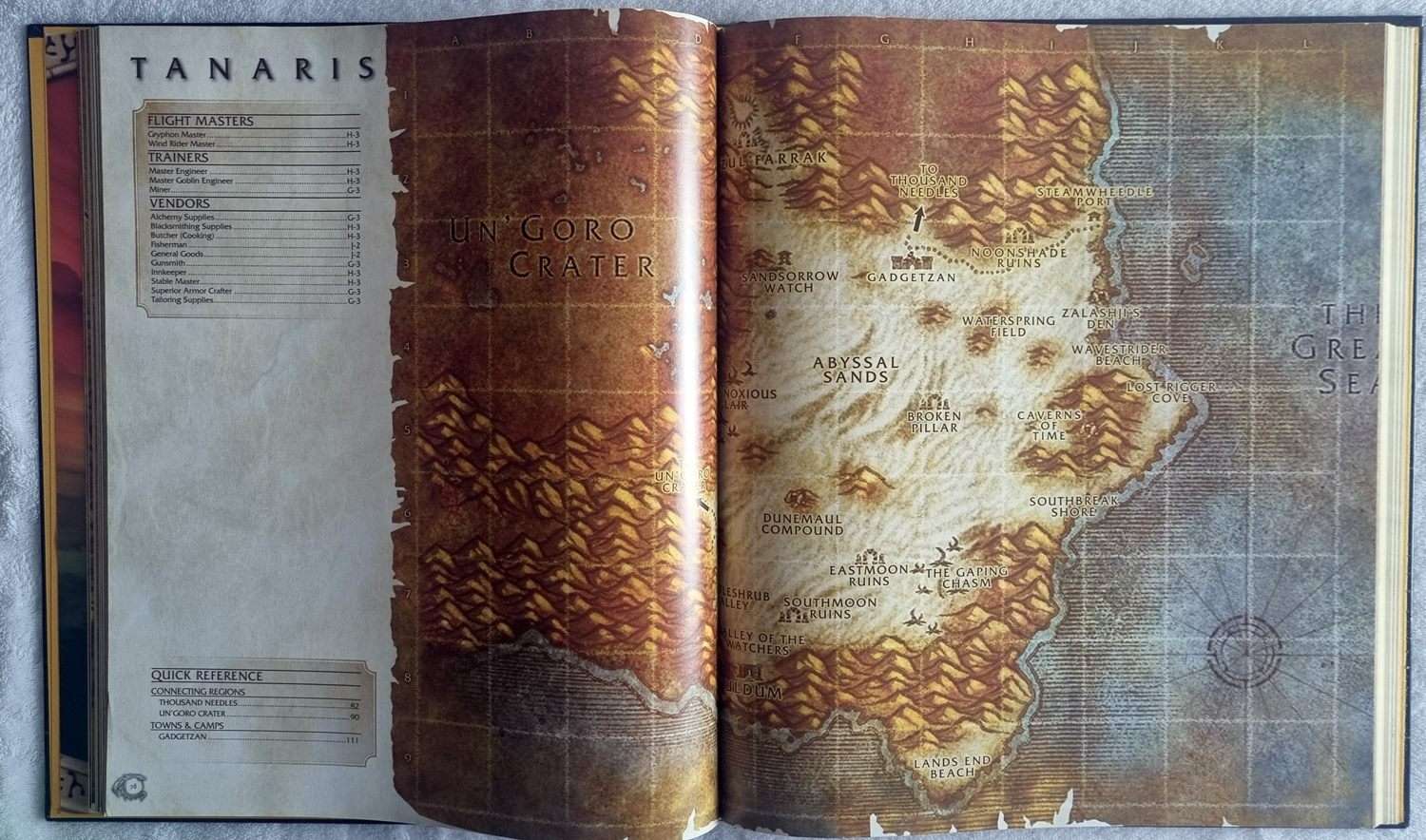 World of Warcraft Atlas Book