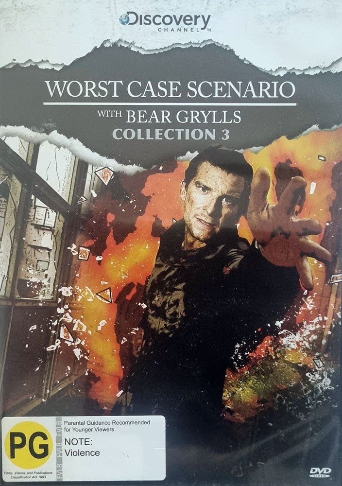 Worst Case Scenario with Bear Grylls Collection 3 (DVD) - Vinyl Kitchen