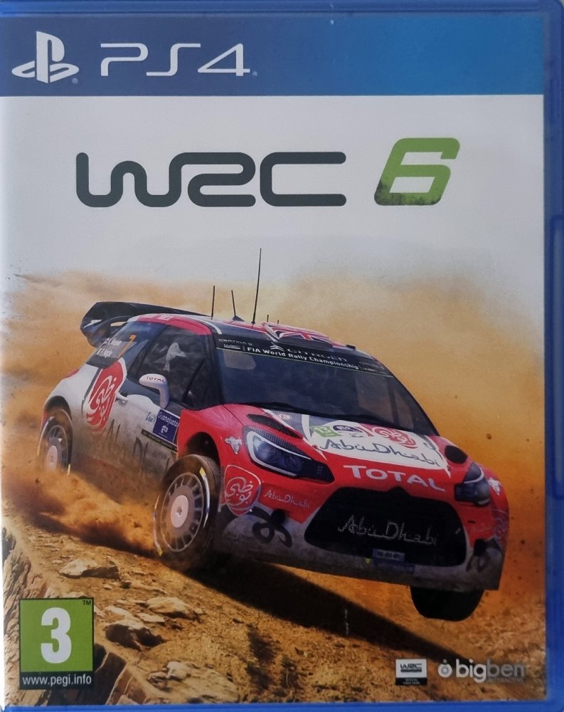 WRC 6 (PS4 Game) - Vinyl Kitchen