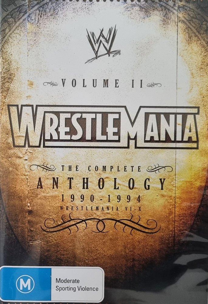 Wrestlemania The Complete Anthology 1990 - 1994 Volume II (DVD) - Vinyl Kitchen