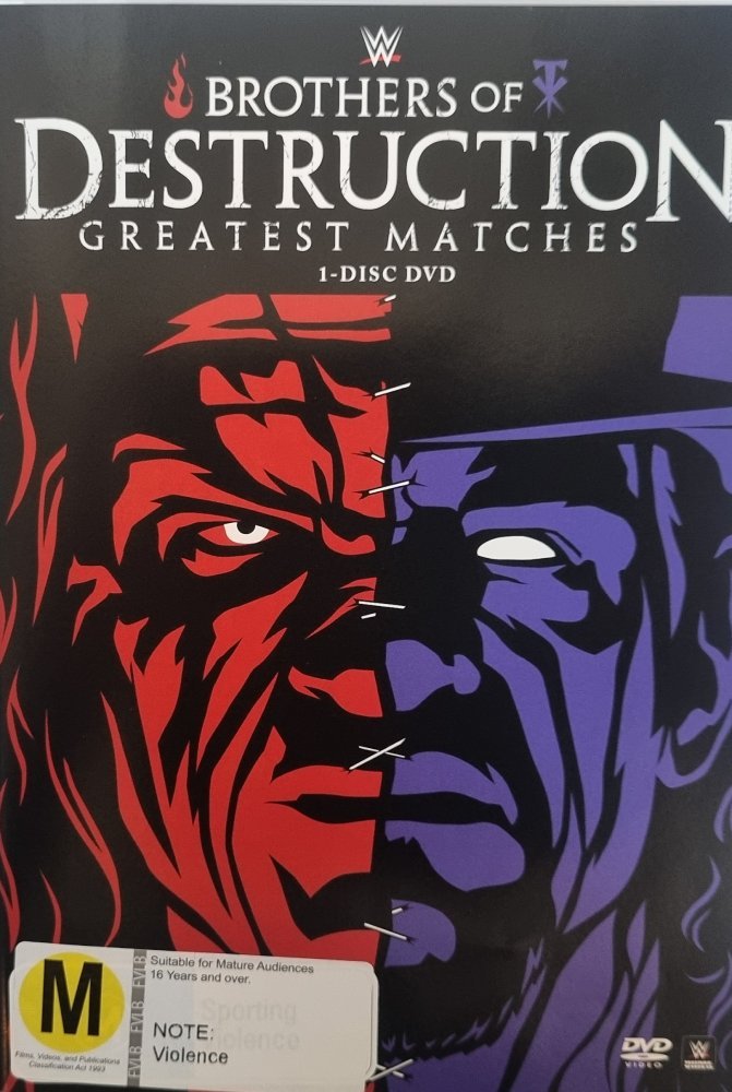WWE: Brothers of Destruction - 2014 (DVD) - Vinyl Kitchen
