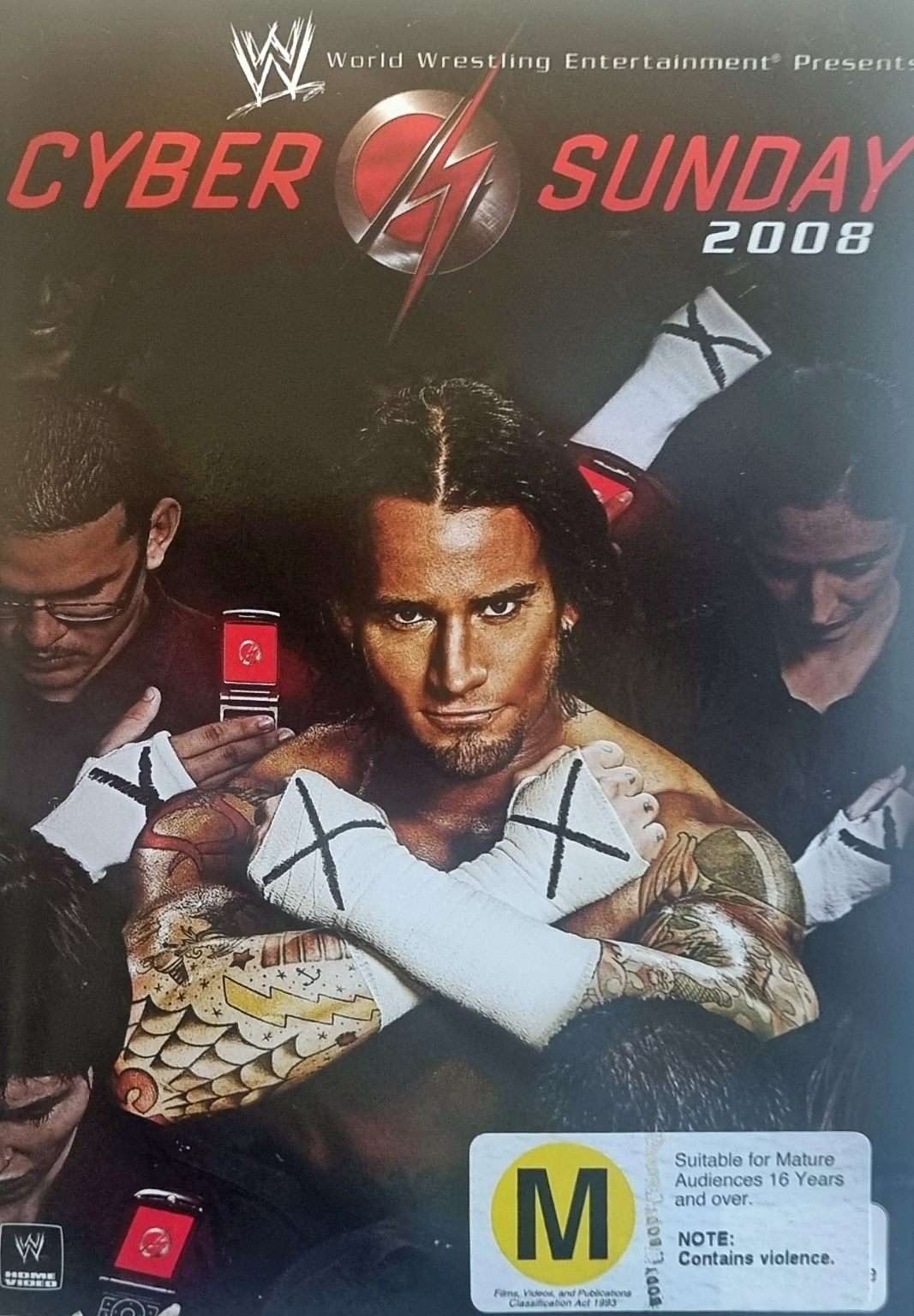 WWE: Cyber Sunday 2008 (DVD) Region 2 - Vinyl Kitchen
