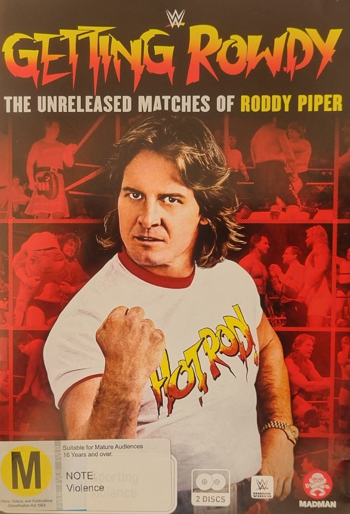 WWE: Getting Rowdy - The Unreleased Matches of Roddy Piper (DVD) - Vinyl Kitchen