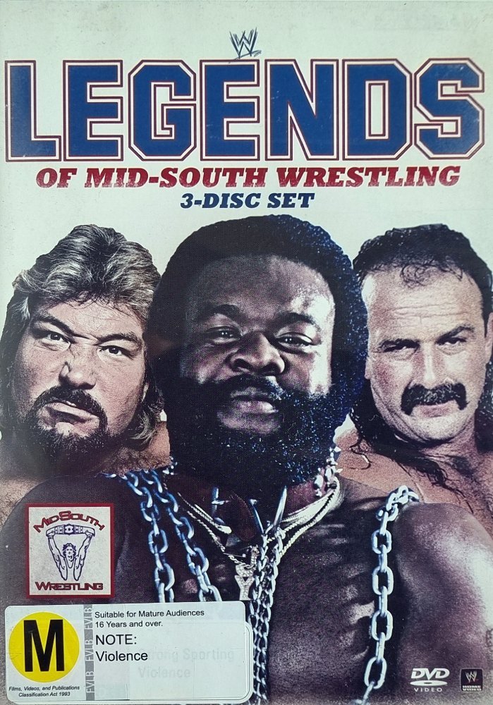 WWE: Legends of Mid - South Wrestling - 2013 (3 DVD) - Vinyl Kitchen