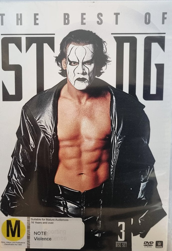 WWE: The Best of Sting - 2014 (3 DVD) - Vinyl Kitchen