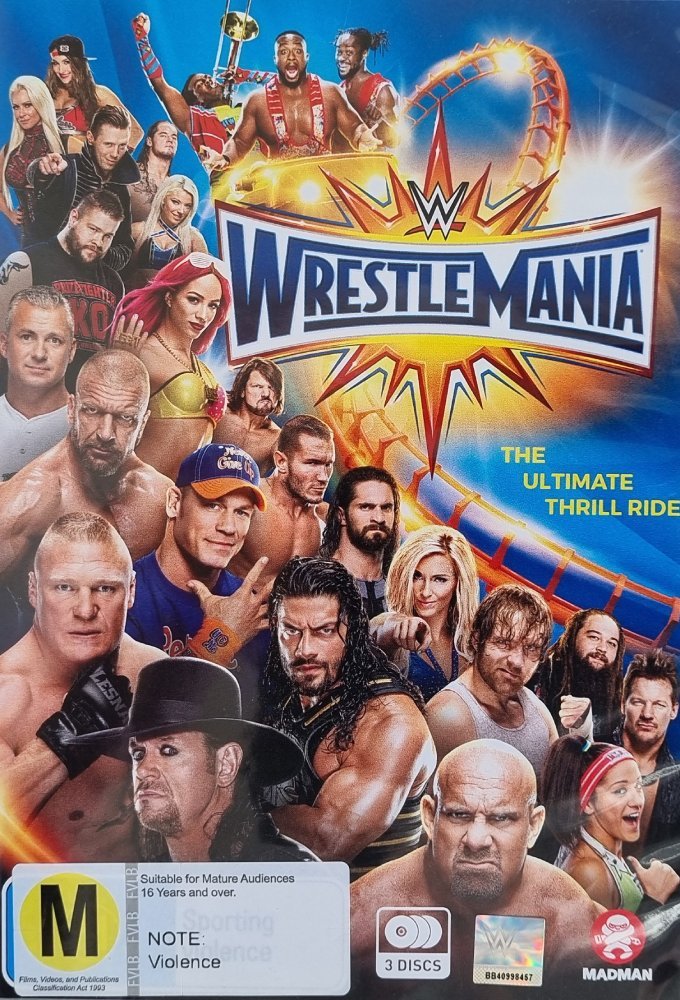 WWE: Wrestlemania 33 - 2017 (DVD) - Vinyl Kitchen