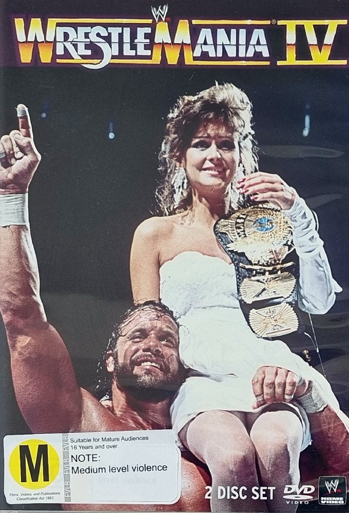 WWE: Wrestlemania IV (DVD) - Vinyl Kitchen