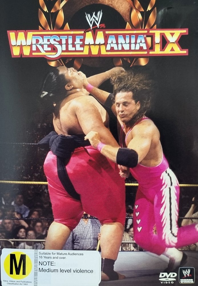 WWE: Wrestlemania IX (DVD) - Vinyl Kitchen