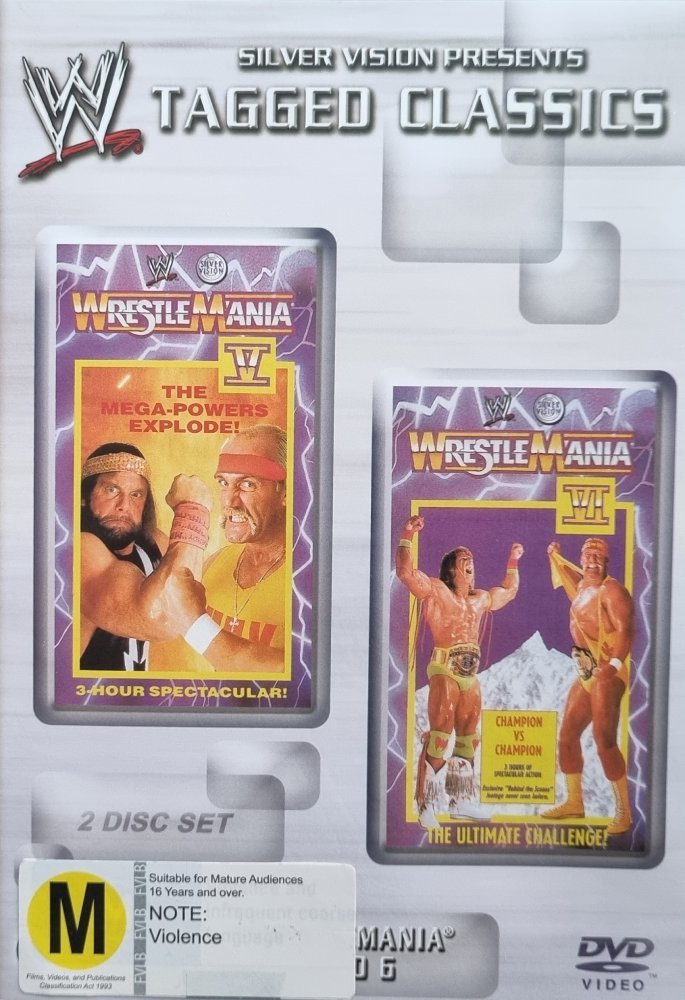 WWE: Wrestlemania V & VI (DVD) - Vinyl Kitchen