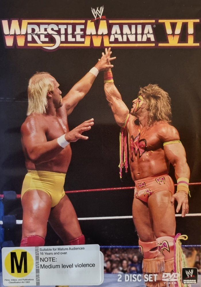 WWE: Wrestlemania VI (DVD) - Vinyl Kitchen