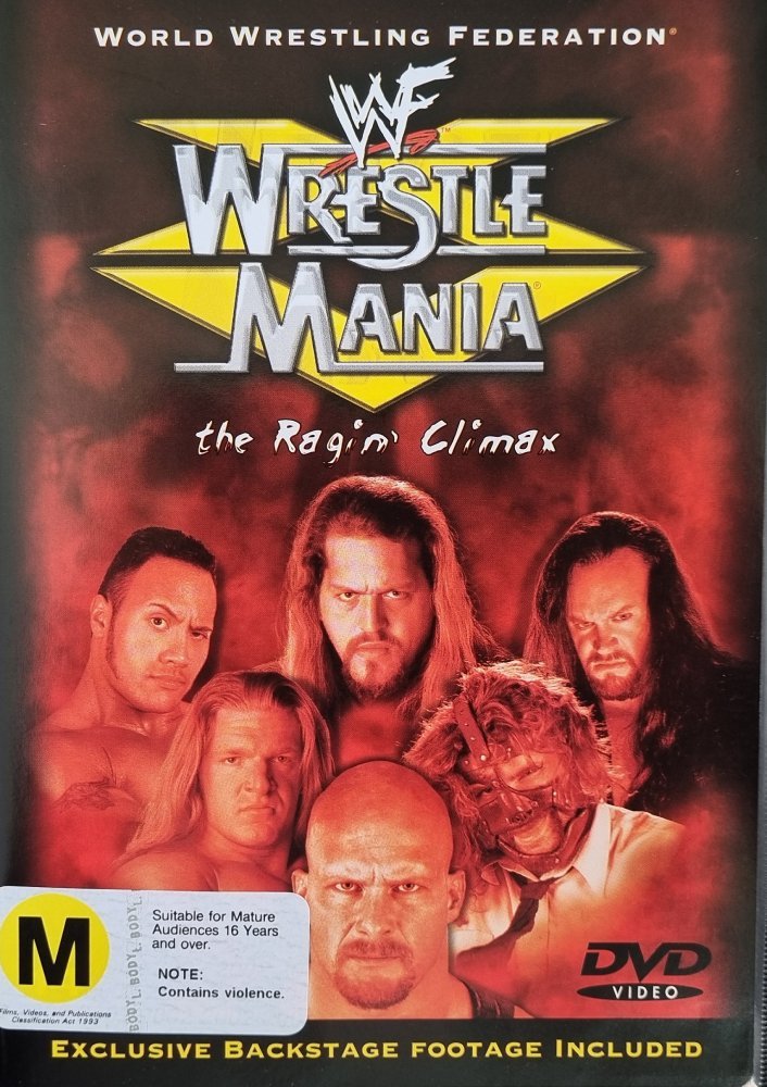 WWE: Wrestlemania XV - The Ragin' Climax (DVD) - Vinyl Kitchen