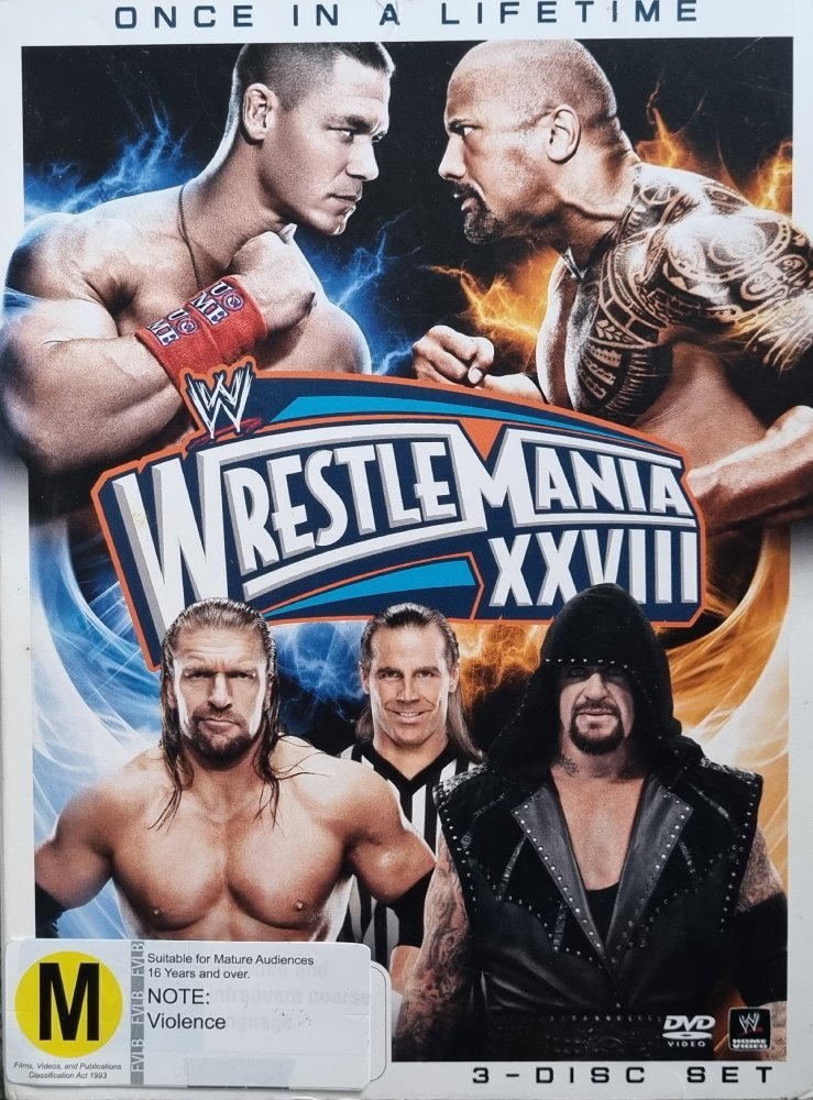 WWE: Wrestlemania XXVIII (DVD) - Vinyl Kitchen