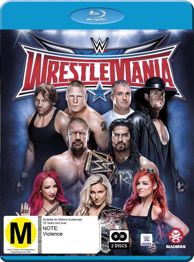 WWE: Wrestlemania 2016 (Blu Ray)