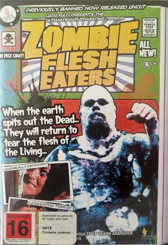 Zombie Flesh Easters - aka Lucio Fulci's Zombie - 1979 (DVD) - Vinyl Kitchen