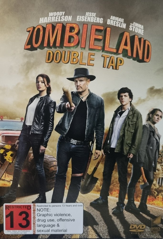 Zombieland Double Tap - 2019 (DVD) - Vinyl Kitchen