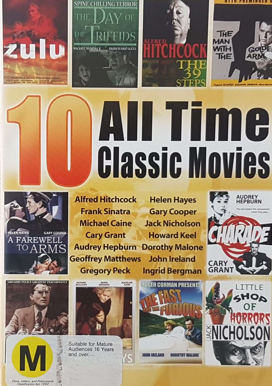 10 All Time Classic Movies - Vinyl Kitchen