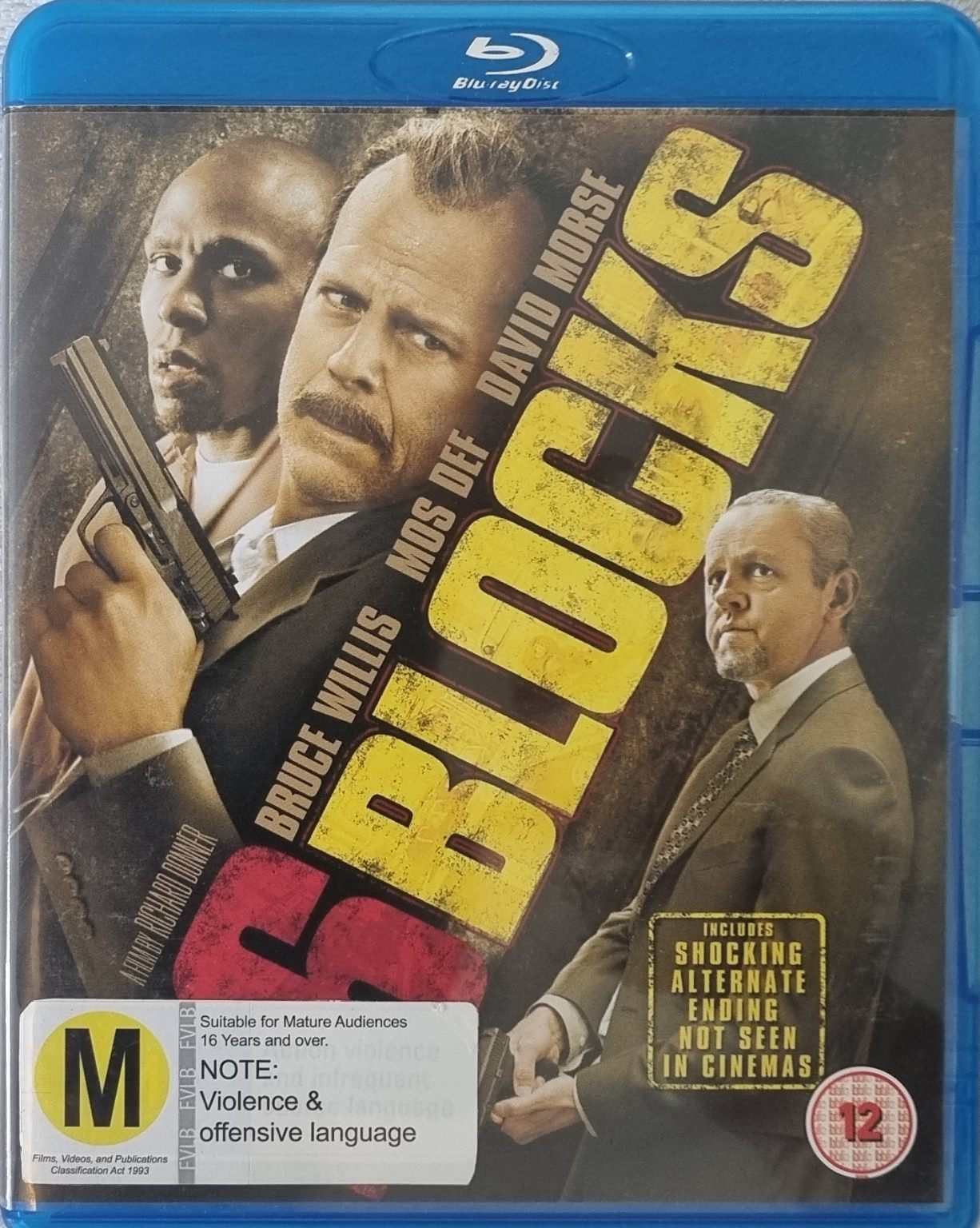 16 Blocks (Blu Ray) - Vinyl Kitchen