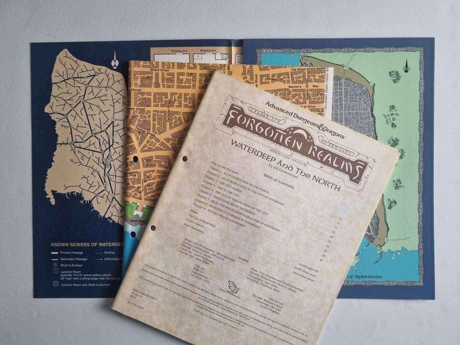 AD&D - Forgotten Realms - Waterdeep and the North (FR1 9213) Default Title