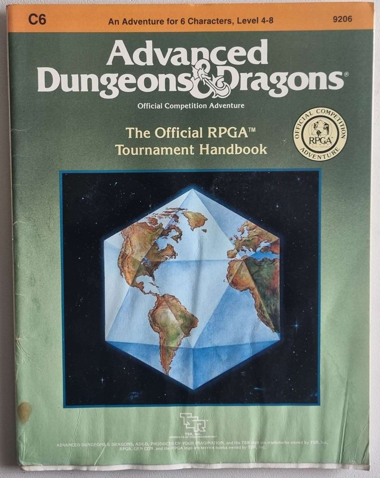 AD&D - The Official RPGA Tournament Handbook (C6 9206) Default Title