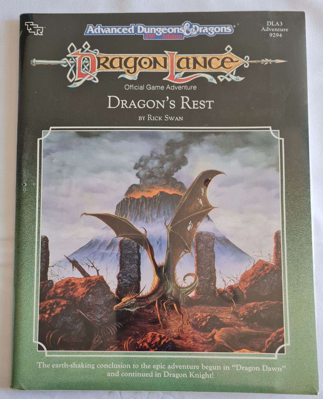 Advanced Dungeons and Dragons - Dragonlance - Dragon's Rest (DLA3 9294) Sealed Default Title