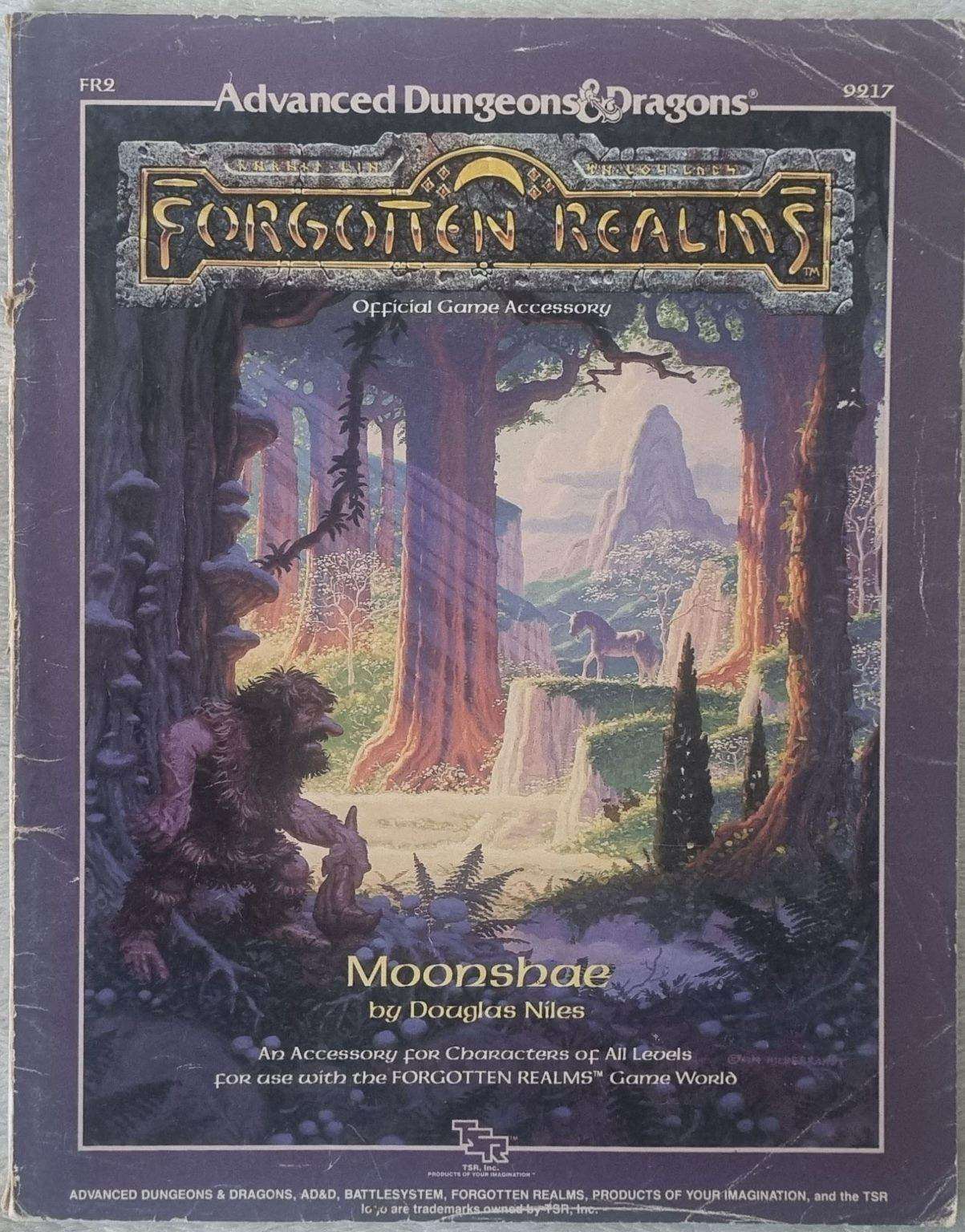 Advanced Dungeons and Dragons - Forgotten Realms - Moonshae FR2 9217